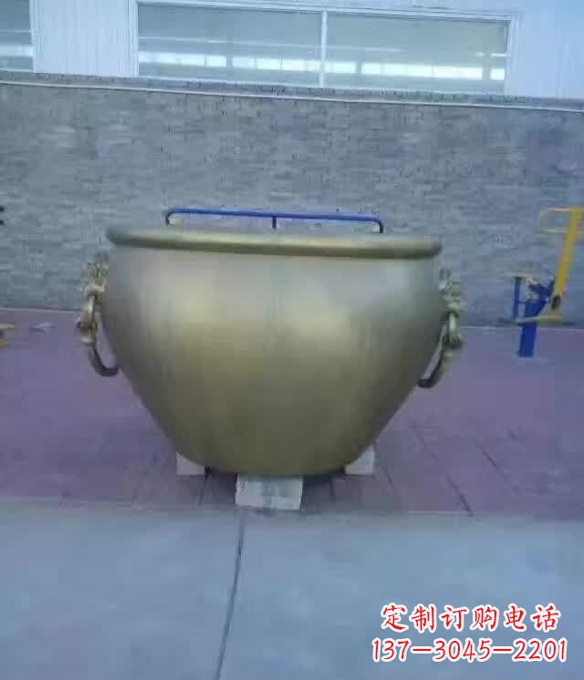 合肥水缸铜雕塑