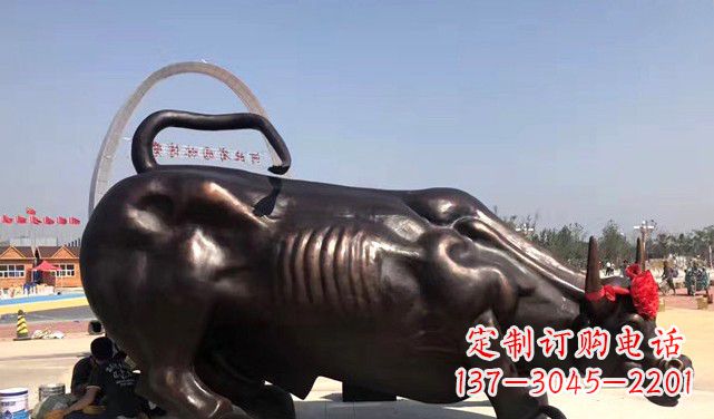 合肥水牛铜雕