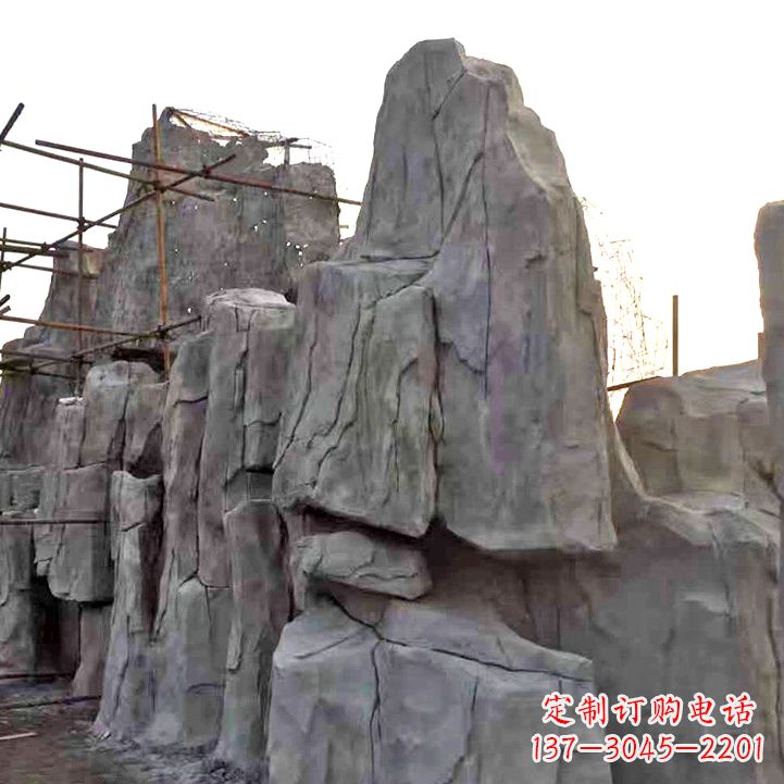 合肥水泥塑石假山雕塑