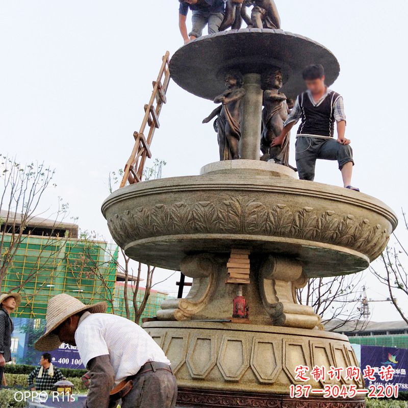 合肥水头石雕喷泉