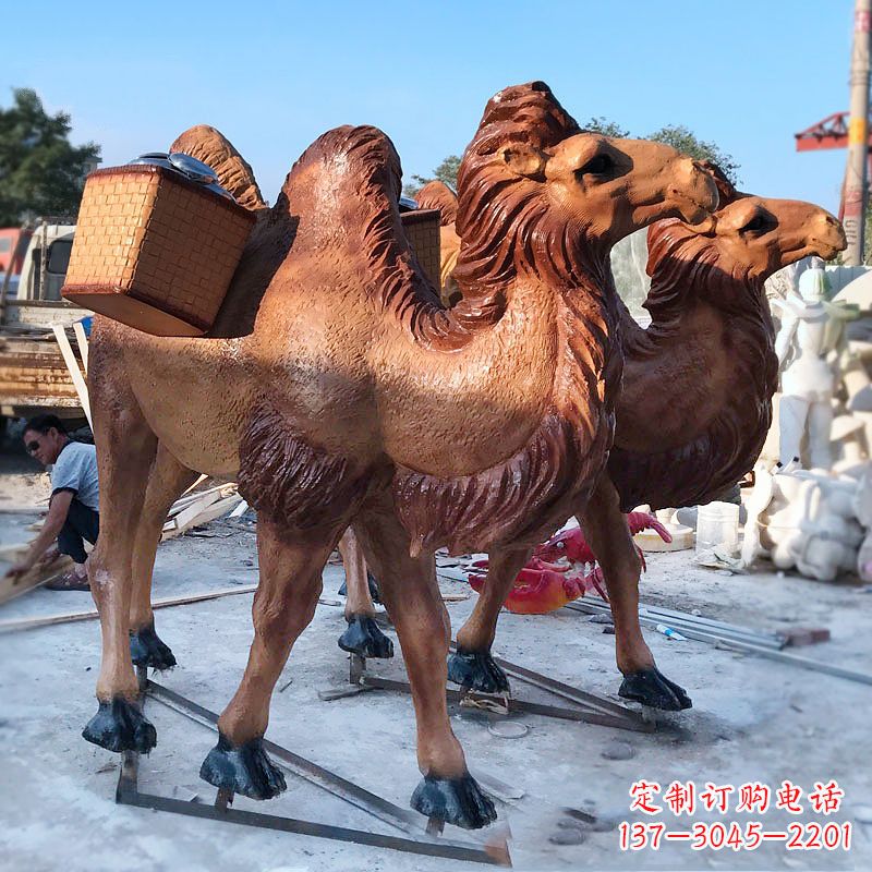 合肥丝绸之路仿真骆驼雕塑