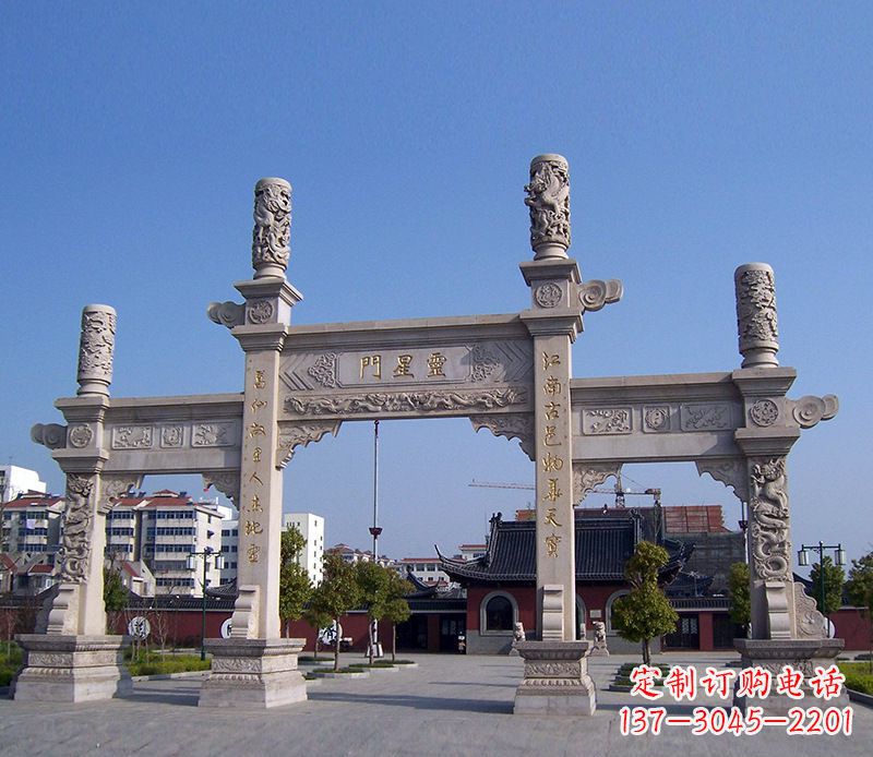 合肥寺庙景观石牌坊