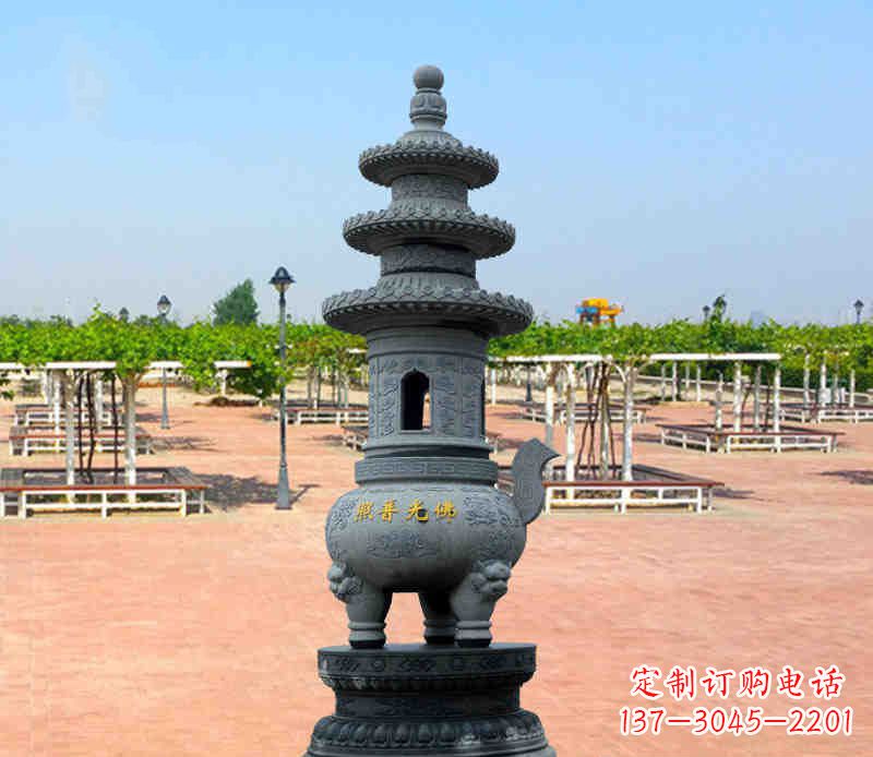 合肥寺庙塔铜雕香炉