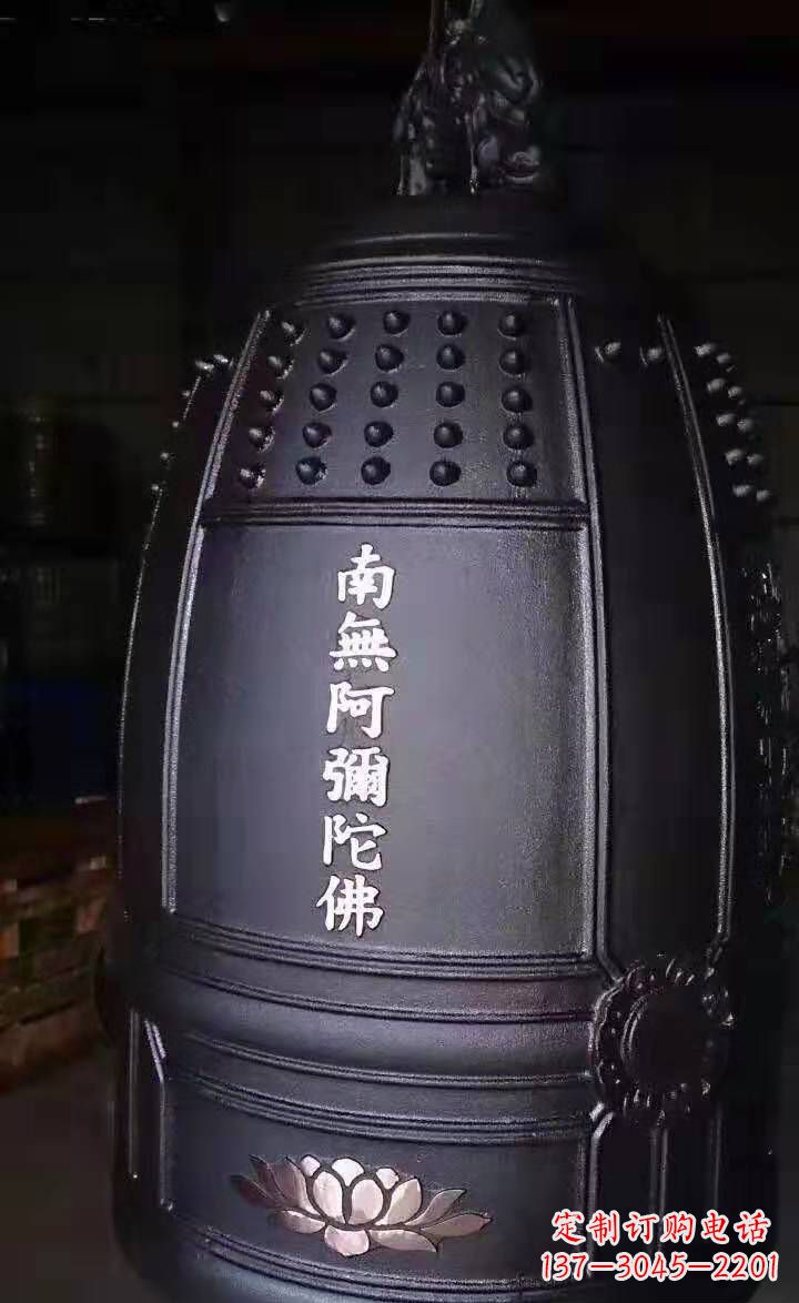 合肥寺庙铜钟雕塑户外景观雕塑 