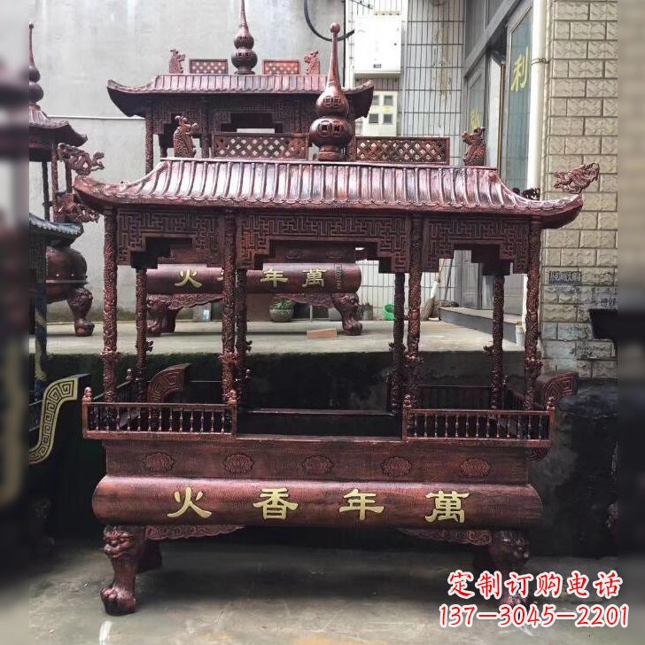 合肥寺庙香火香炉雕塑