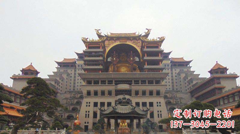 合肥寺庙圆香炉铜雕