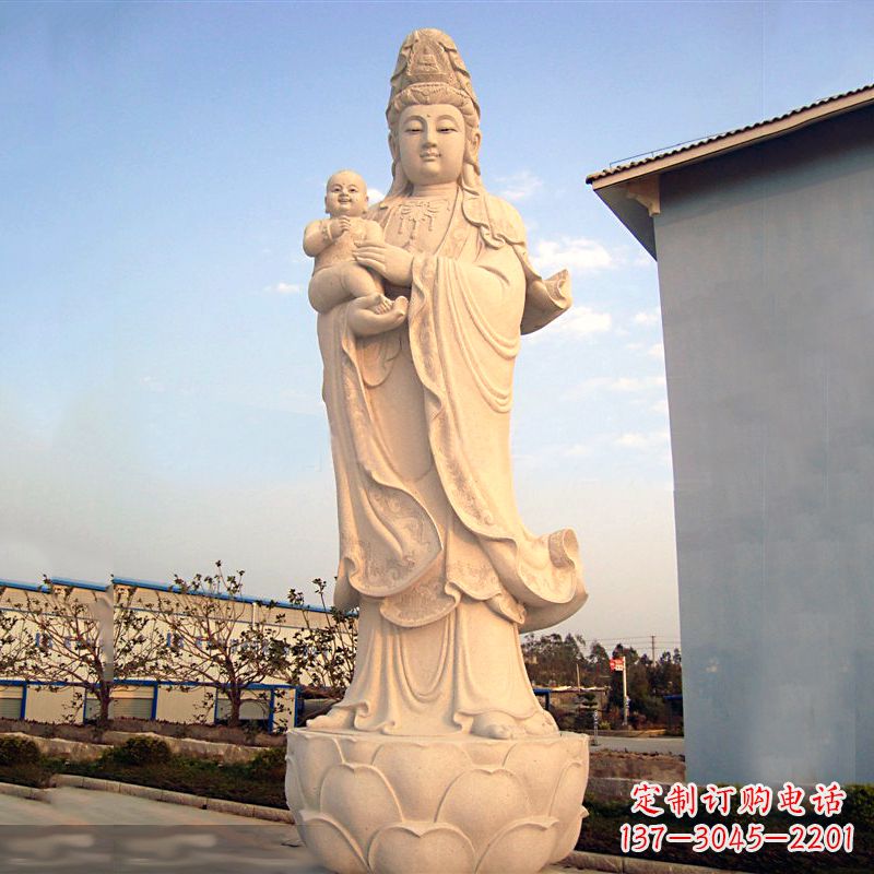 合肥送子观音石雕