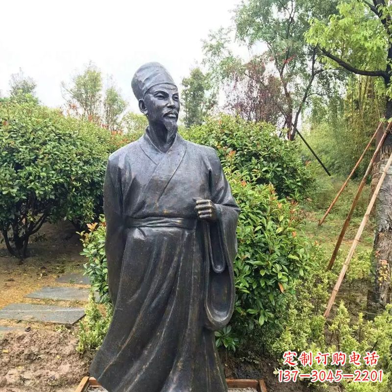 合肥苏东坡铸铜历史文化名人雕像