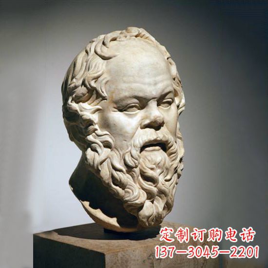 合肥苏格拉底石雕头像