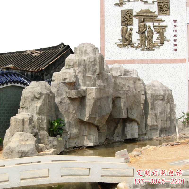 合肥塑石假山雕塑