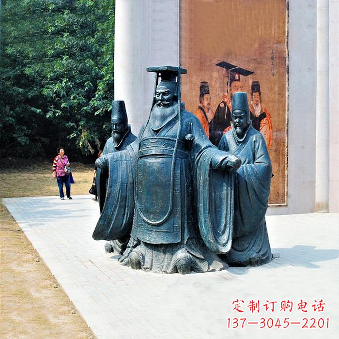 合肥隋文帝杨坚景观雕塑