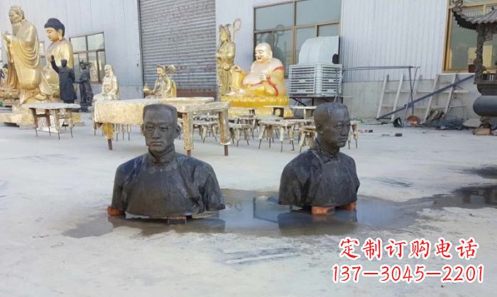 合肥陶行知半身像铜雕