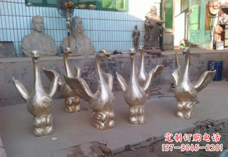合肥天鹅喷泉雕塑