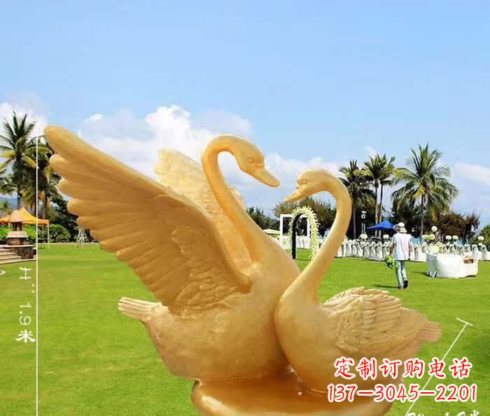 合肥天鹅铜雕