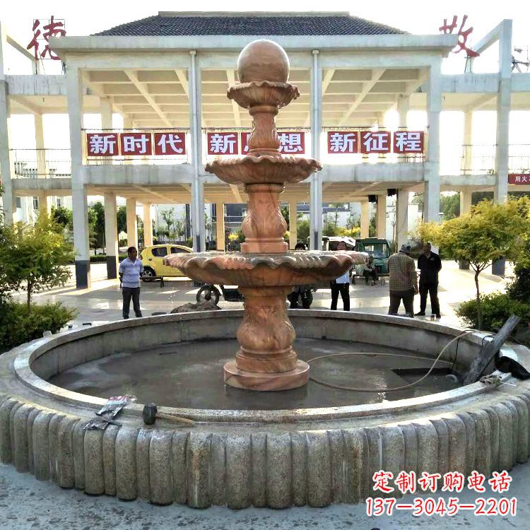 合肥天使喷泉石雕