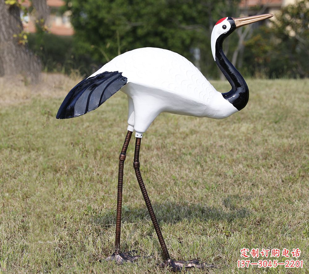 合肥庭院仙鹤雕塑