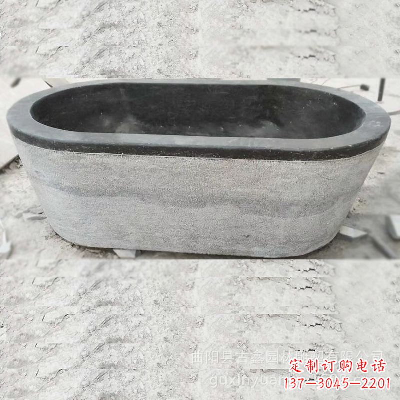 合肥庭院养鱼石雕水槽
