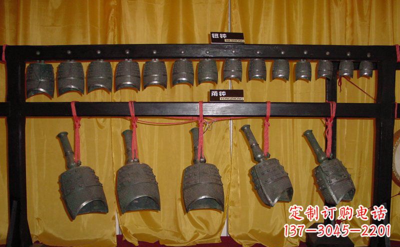 合肥铜编钟古代乐器雕塑