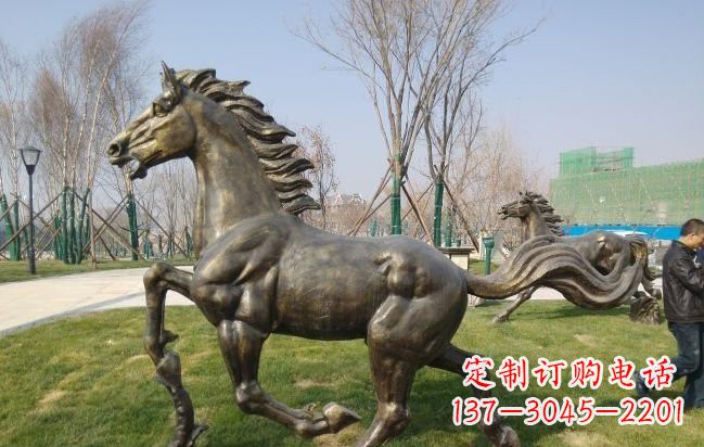 合肥铜雕奔马