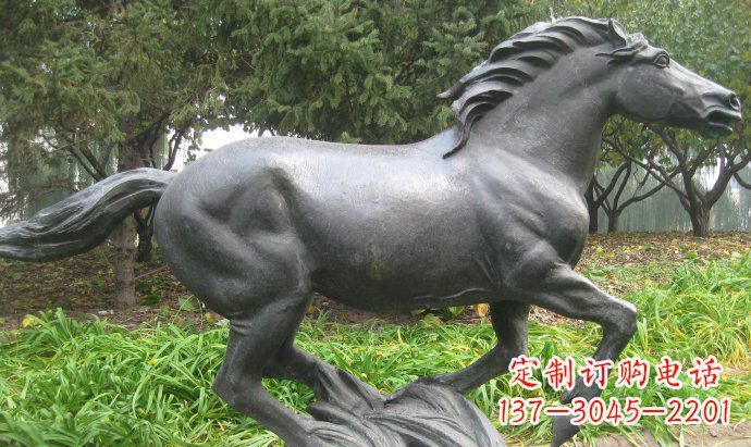 合肥铜雕奔马公园动物雕塑