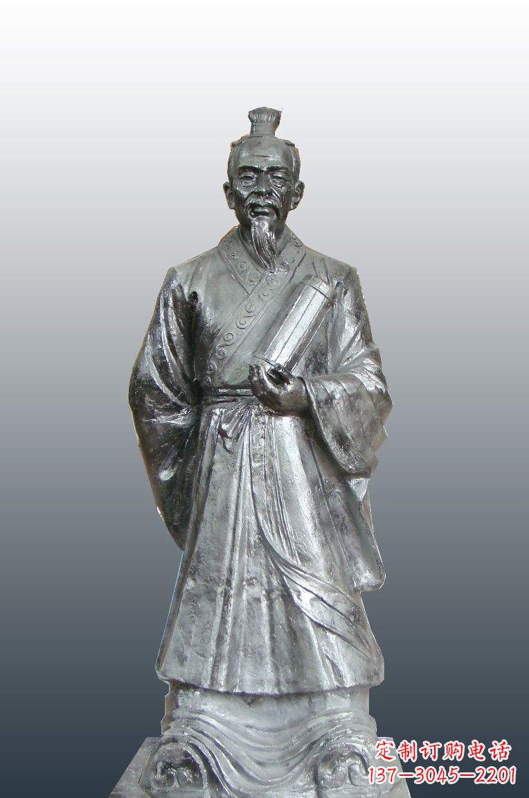 合肥铜雕扁鹊古代名医雕塑