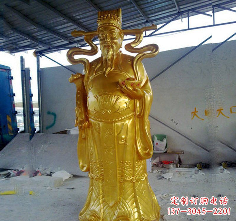 合肥铜雕财神雕像