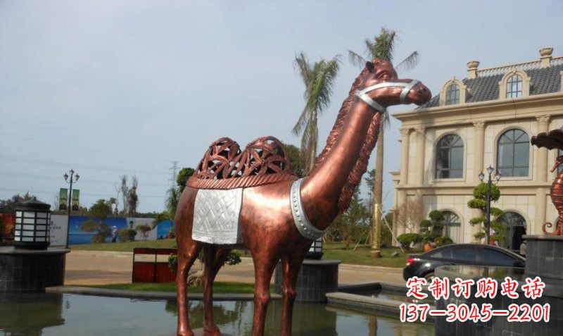合肥铜雕抽象骆驼