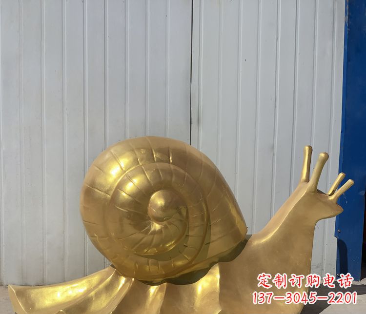 合肥铜雕创意蜗牛雕塑