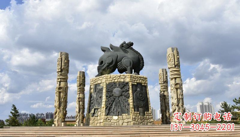 合肥铜雕大型骆驼广场动物雕塑