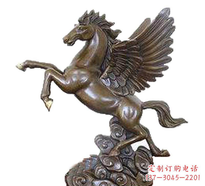 合肥铜雕飞黄腾达飞马