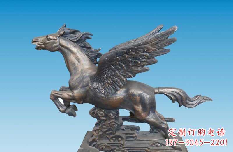 合肥铜雕飞马222