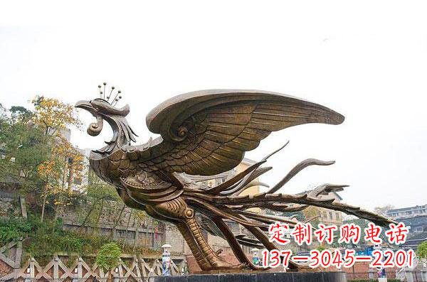 合肥铜雕凤凰
