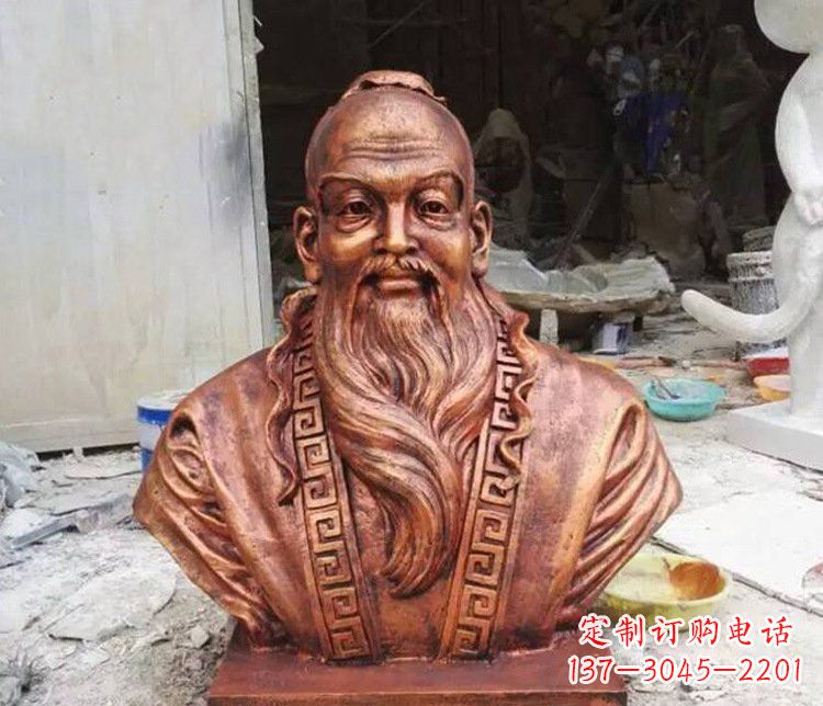 合肥铜雕古代孙思邈人物雕塑