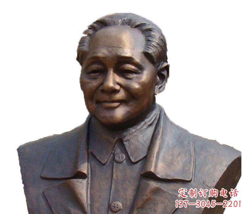 合肥铜雕广场纪念伟人邓小平雕塑