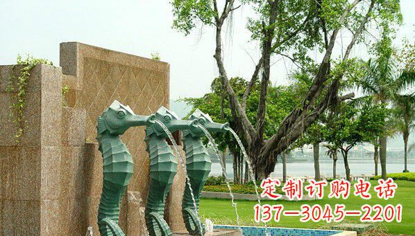 合肥铜雕海马雕塑