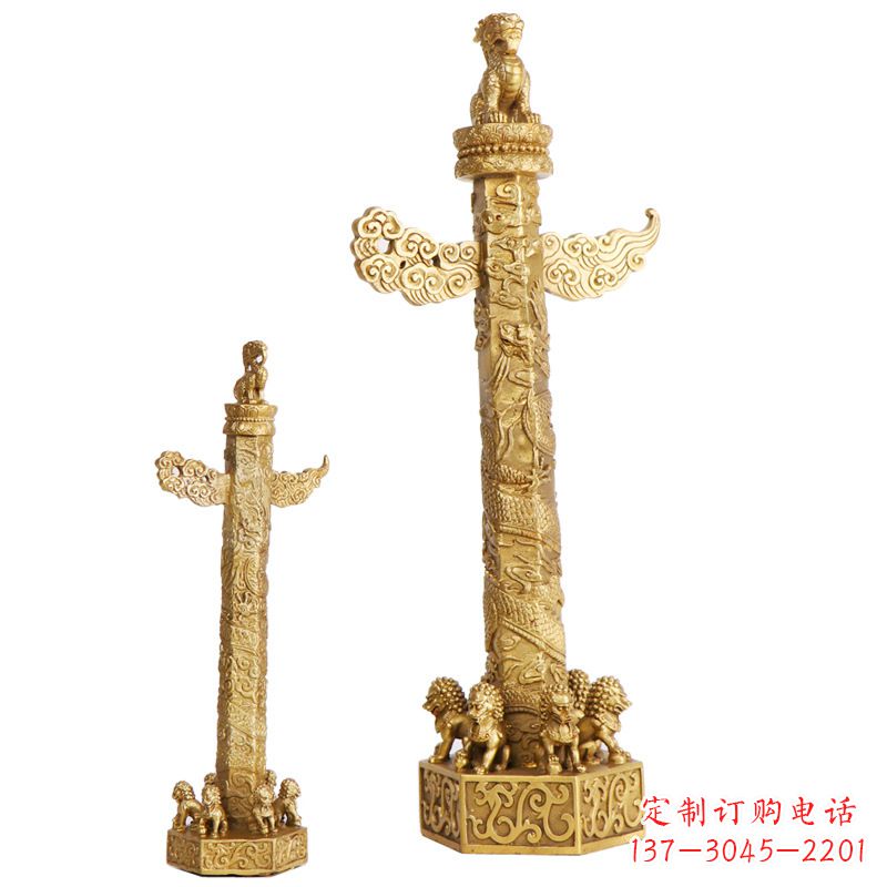 合肥铜雕华表柱