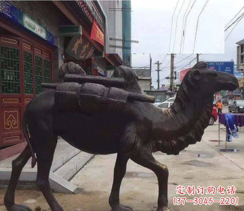 合肥铜雕骆驼公园动物雕塑