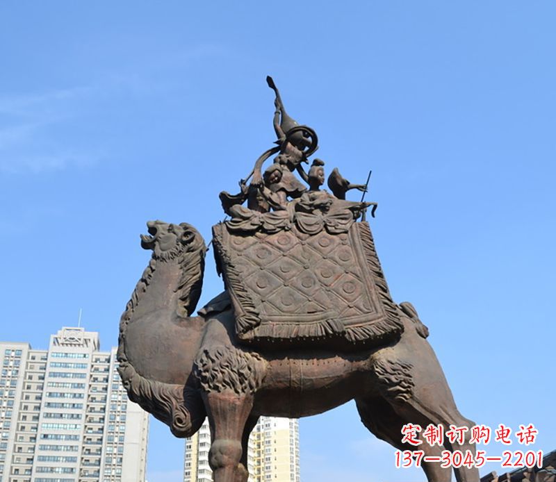 合肥铜雕骆驼