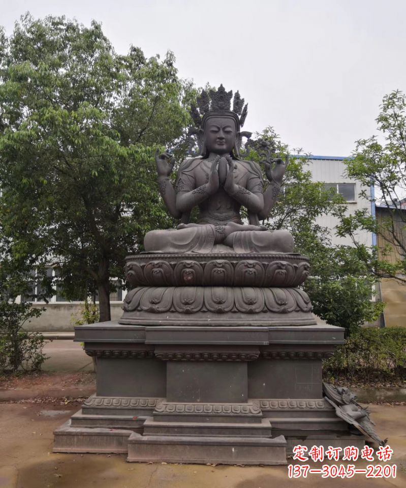 合肥铜雕密宗佛寺庙佛像雕塑