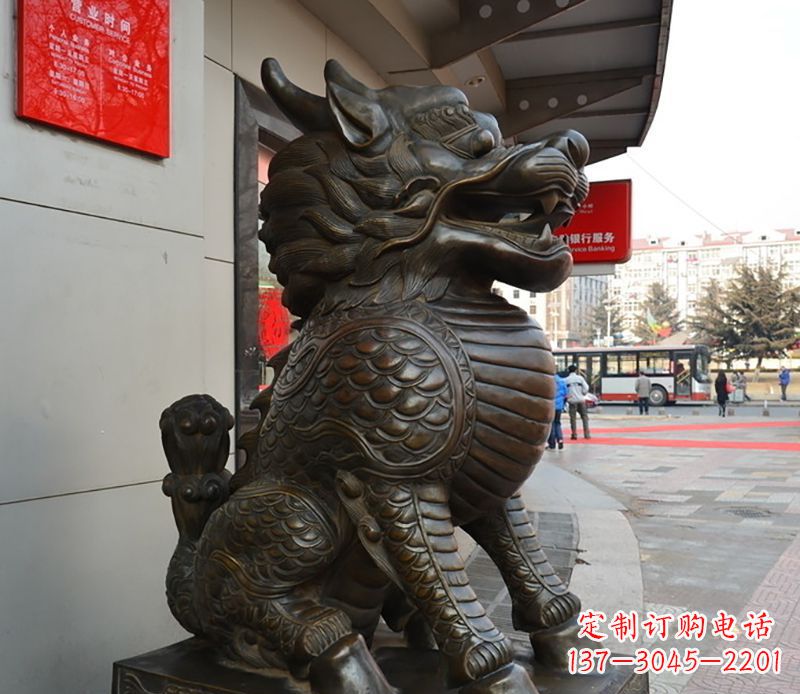 合肥铜雕麒麟