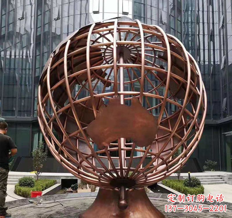 合肥铜雕企业地球仪
