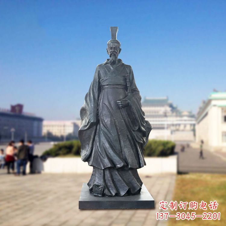 合肥铜雕屈原塑像