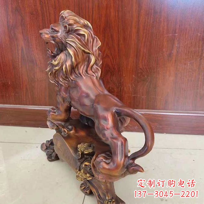 合肥铜雕狮子动物雕塑摆件