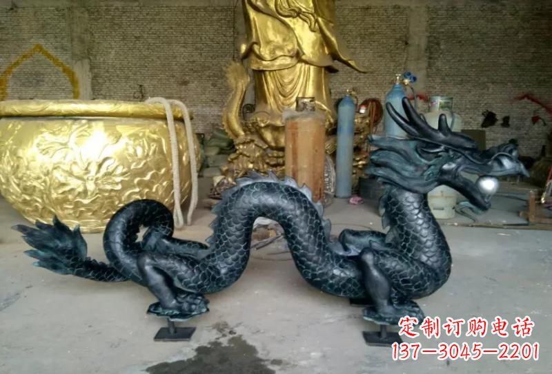 合肥铜雕双龙戏珠222