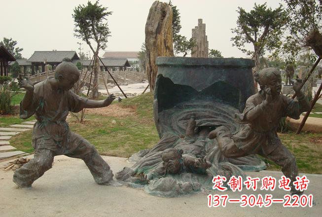 合肥铜雕司马光砸缸