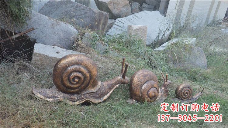 合肥铜雕蜗牛
