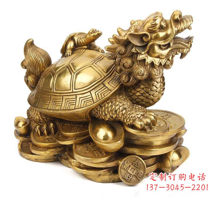 合肥铜雕招财龙龟