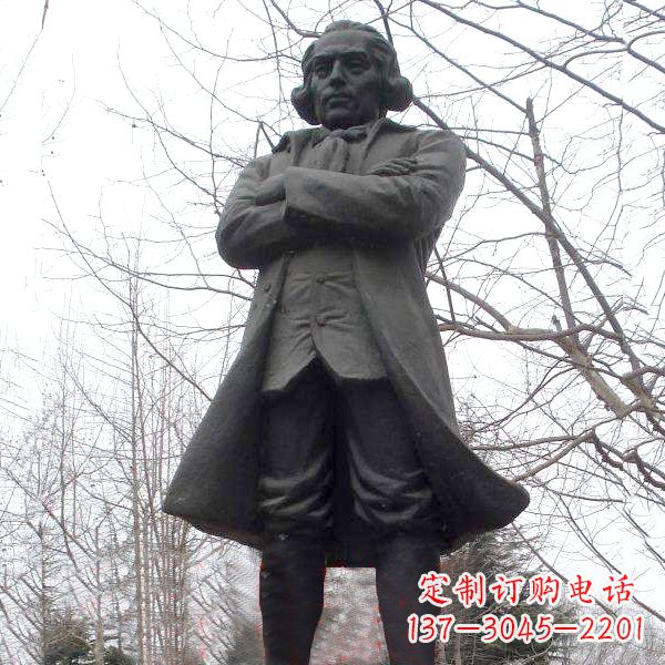 合肥瓦特公园铜雕塑像