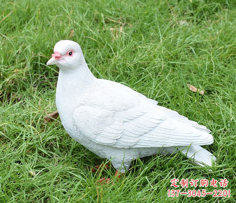 合肥潍坊和平鸽雕塑女孩