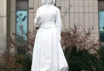 合肥纪念南丁格尔的精美雕塑